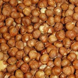 Grilled hazelnuts