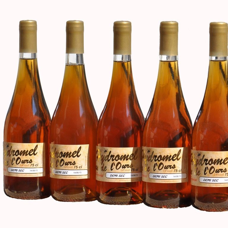 Hydromel, Boisson fermentée à base d'eau et de miel - Origine France