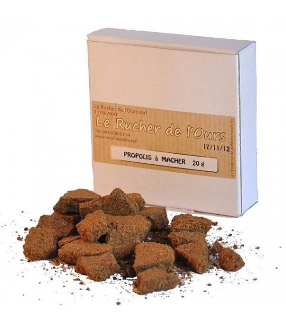 Propolis pure à macher 10g