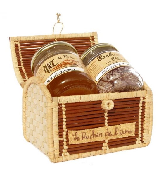 Petit coffre à bijoux 2 pots 250g