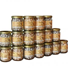 Honey flavoured lozenges