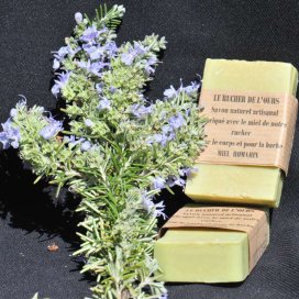 Natural Soap with Honey and Rosemary