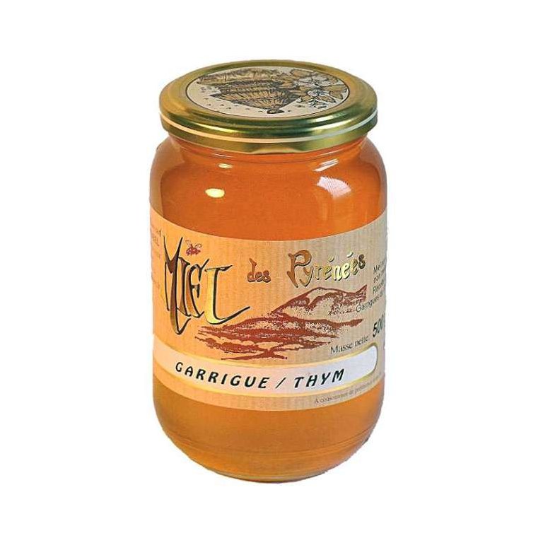 Miel de thym sauvage de garrigue Merit 280g - Miel cru : arômes préservés