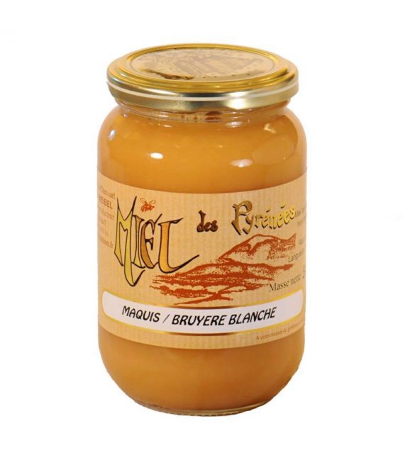 Miel de Bruyère Blanche 500g crémeux