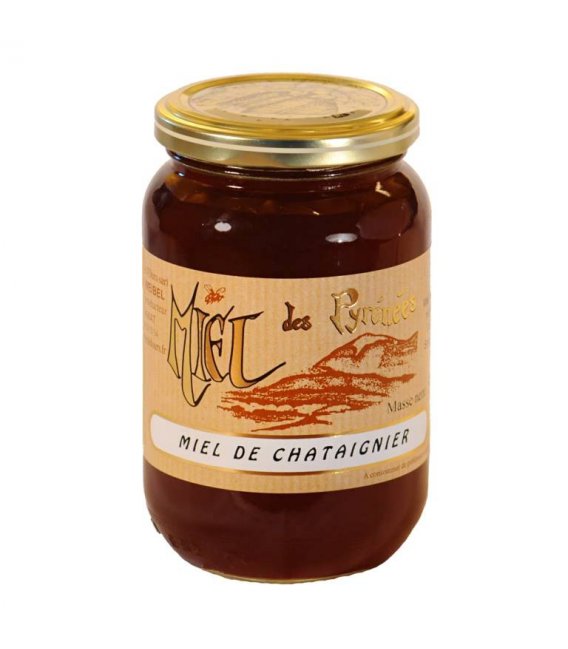 Miel de Châtaignier 500g liquide
