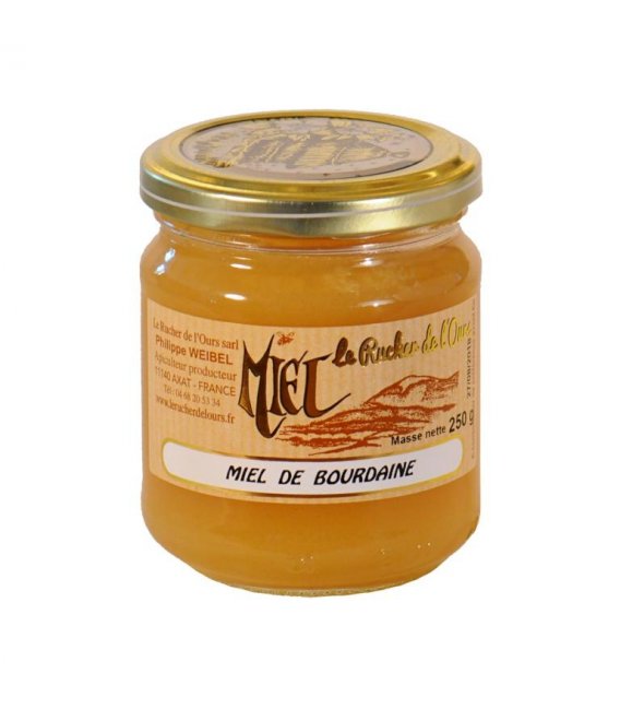 Miel de Bourdaine 250g crémeux