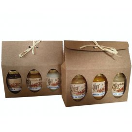 Cardboard Case with 3 jars 125g