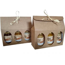 Cardboard Case with 3 jars 125g