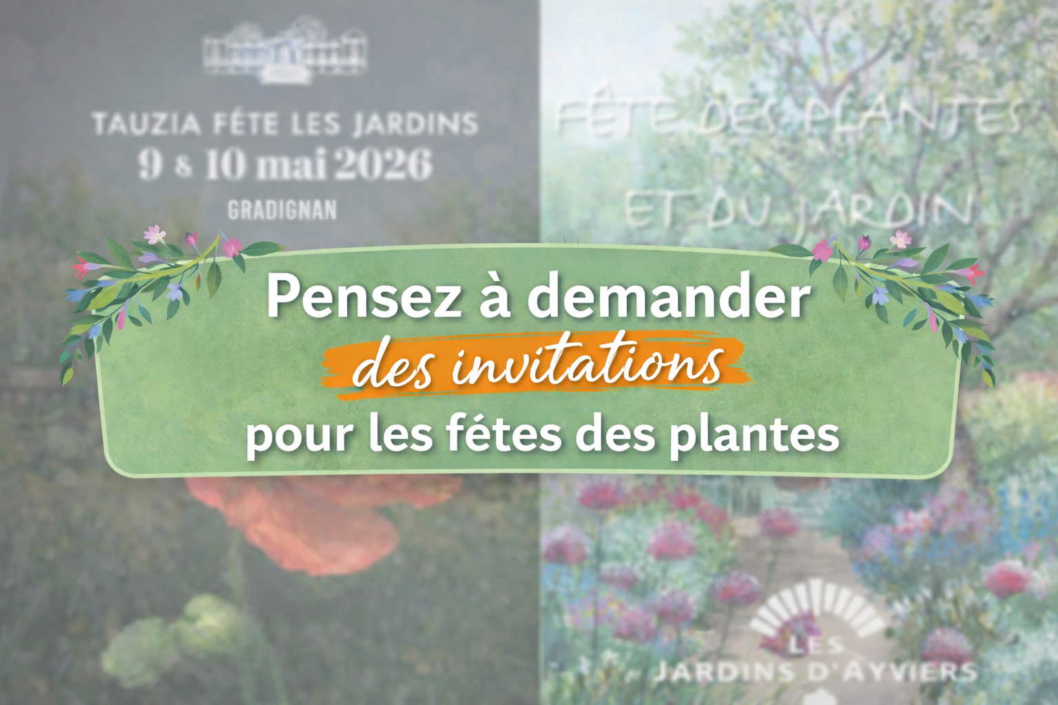 F&ecirc;tes des Plantes